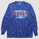 New York Giants NFL 2008 Long Sleeve T-shirt Blue Vintage | Fanatics