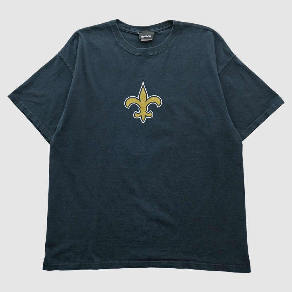New Orleans Saints Reebok 2000s T-shirt Navy Vintage | Fanatics