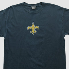 New Orleans Saints Reebok 2000s T-shirt Navy Vintage | Fanatics