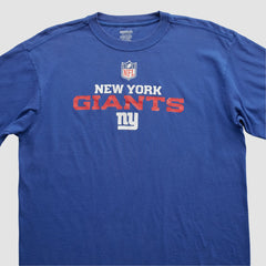 New York Giants Reebok 2000s T-shirt Blue Vintage | Fanatics