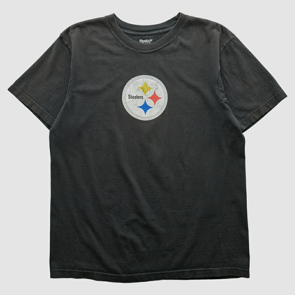 Pittsburgh Steelers Reebok 2000s T-shirt Black Vintage | Fanatics