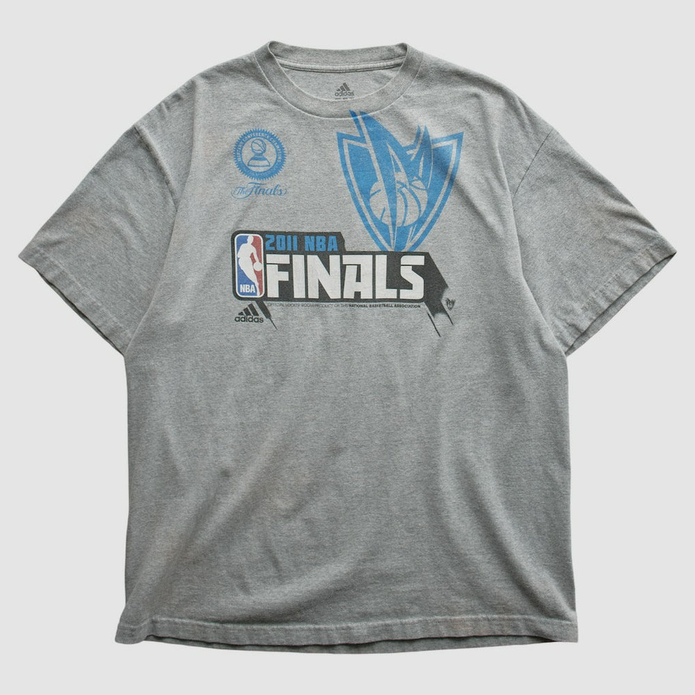 Dallas Mavericks 2011 T-shirt Heather Gray Vintage - NBA