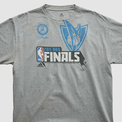 Dallas Mavericks 2011 T-shirt Heather Gray Vintage - NBA