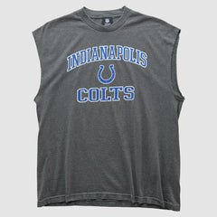 Indianapolis Colts Team Edition Apparel 2010s Tank Dark Heather Gray Vintage | Fanatics