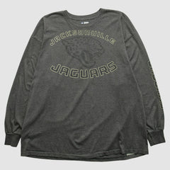 Jacksonville Jaguars NFL 2000s Long Sleeve T-shirt Dark Heather Gray Vintage | Fanatics