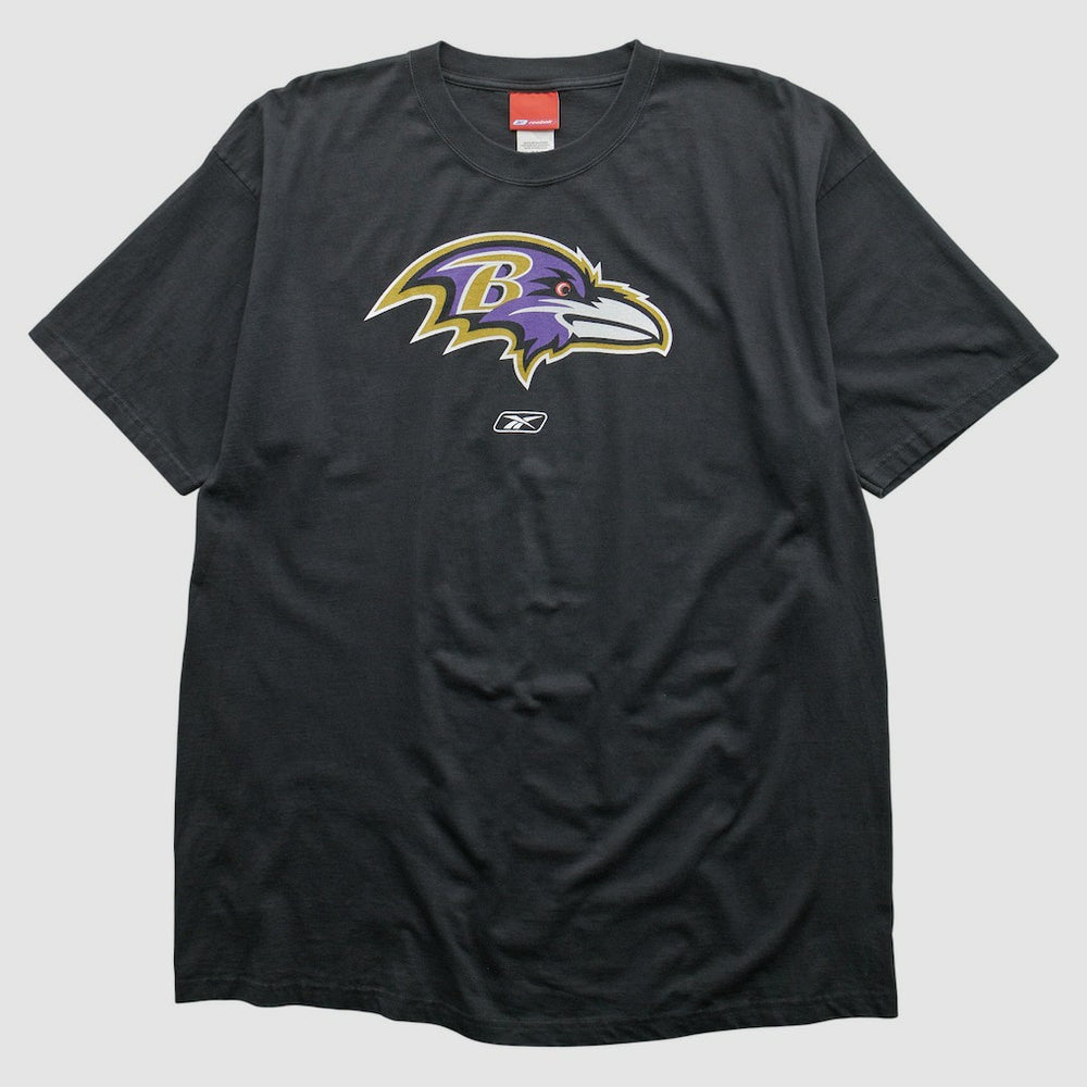 Baltimore Ravens Reebok 2000s T-shirt Black Vintage | Fanatics