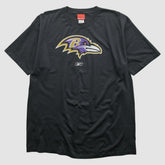 Baltimore Ravens Reebok 2000s T-shirt Black Vintage | Fanatics