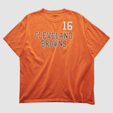 Cleveland Browns Reebok 2000s T-shirt Orange Vintage | Fanatics