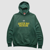 Green Bay Packers NFL 2000s Hooded Pullover Sweatshirt Green Vintage | Fanatics