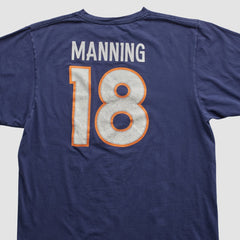 Denver Broncos Reebok 2000s T-shirt Navy Vintage | Fanatics