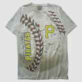 Pittsburgh Pirates Liquid Blue 2000s T-shirt - MLB