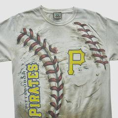 Pittsburgh Pirates Liquid Blue 2000s T-shirt - MLB