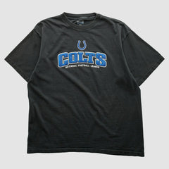 Indianapolis Colts Reebok 2000s T-shirt Black Vintage | Fanatics