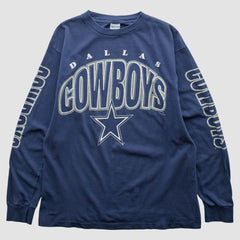 Dallas Cowboys True Fan 90s Long Sleeve T-shirt Navy Vintage | Fanatics