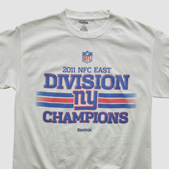 New York Giants Reebok 2011 T-shirt White Vintage | Fanatics