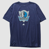 Dallas Mavericks 2000s T-shirt Navy Vintage - NBA