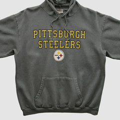 Pittsburgh Steelers NFL 2000s Hooded Sweatshirt Black Vintage | Fanatics
