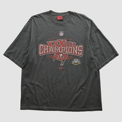 Tampa Bay Buccaneers Reebok 2003 T-shirt Charcoal Vintage | Fanatics