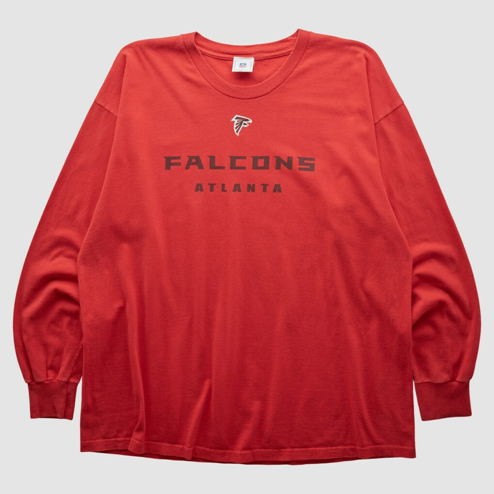 Atlanta Falcons NFL 2000s Long Sleeve T-shirt Red Vintage | Fanatics