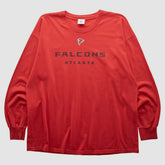 Atlanta Falcons NFL 2000s Long Sleeve T-shirt Red Vintage | Fanatics