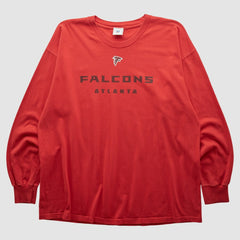 Atlanta Falcons NFL 2000s Long Sleeve T-shirt Red Vintage | Fanatics