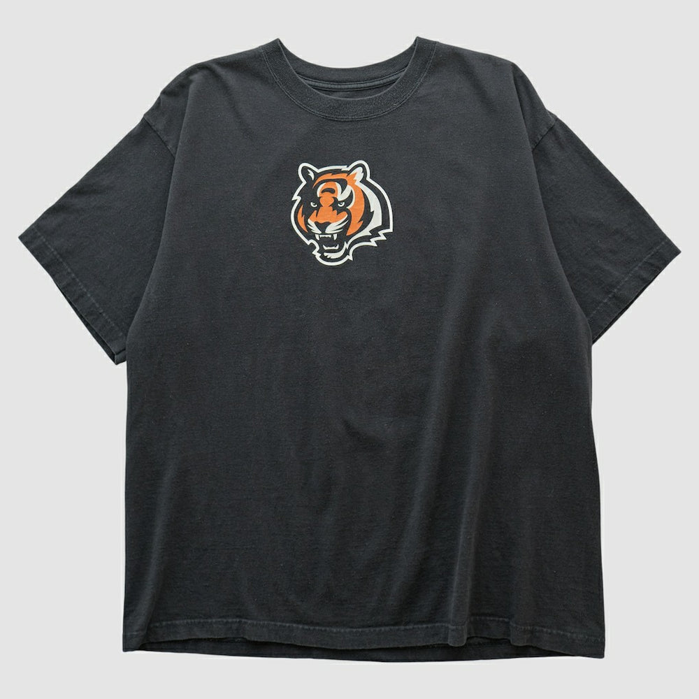 Cincinnati Bengals Reebok 2000s T-shirt Black Vintage | Fanatics