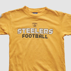 Pittsburgh Steelers Reebok 2000s T-shirt Yellow Vintage | Fanatics