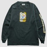Pittsburgh Steelers Lee Apparel 2001 Long Sleeve T-shirt Charcoal Vintage | Fanatics