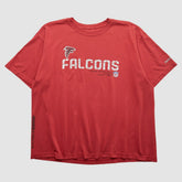 Atlanta Falcons Reebok 2000s T-shirt Red Vintage | Fanatics