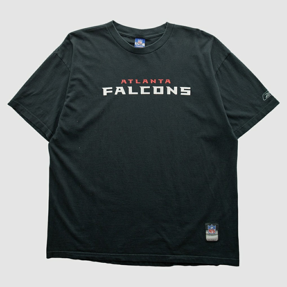 Atlanta Falcons Reebok 2000s T-shirt Black Vintage | Fanatics