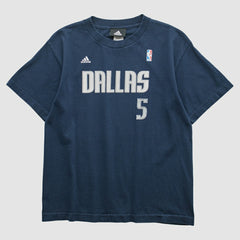 Dallas Mavericks 2010s T-shirt Navy Vintage - NBA