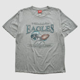 Philadelphia Eagles NFL 2000s T-shirt Heather Gray Vintage | Fanatics