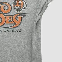 Cincinnati Bengals Reebok 2000s T-shirt Heather Gray Vintage | Fanatics