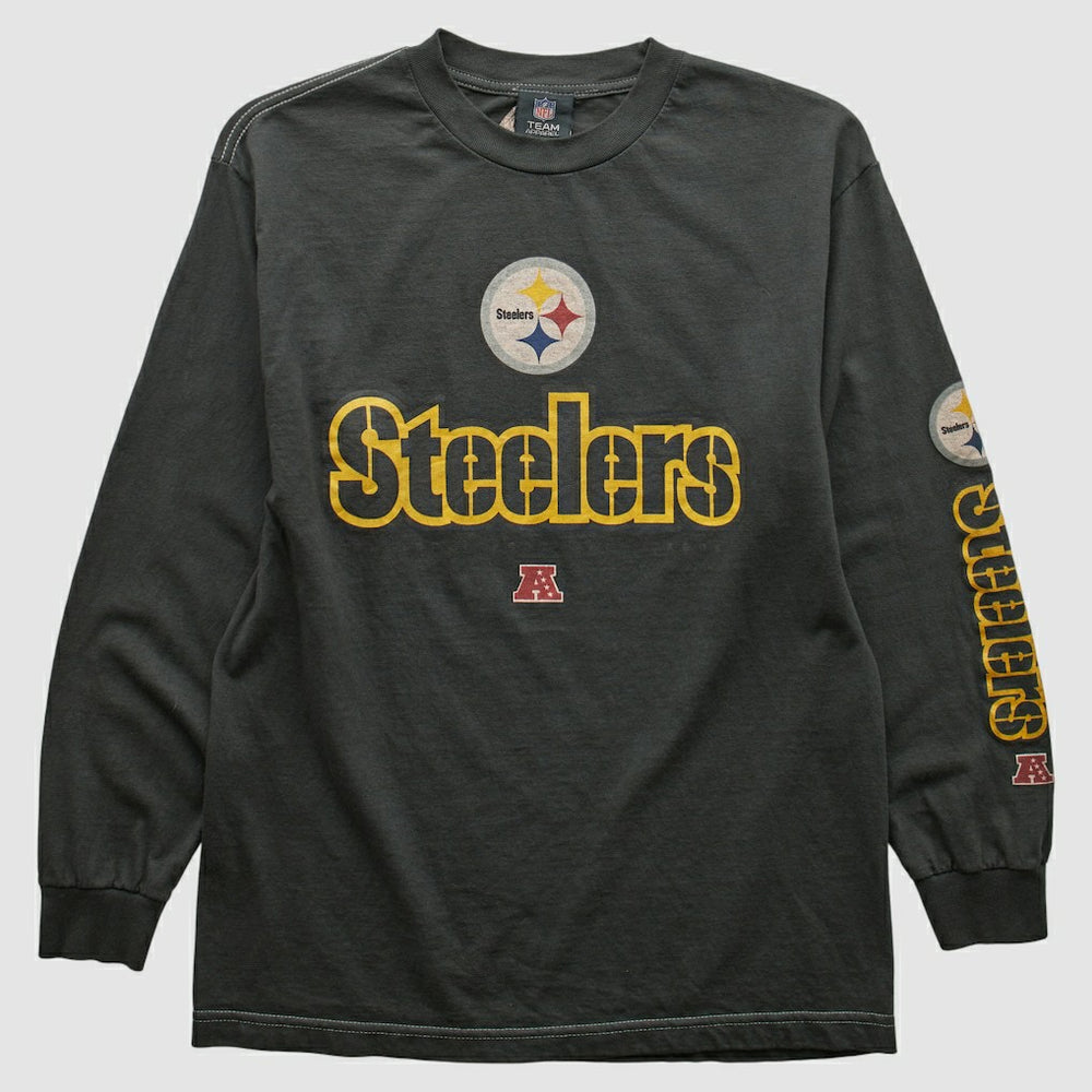 Pittsburgh Steelers NFL 2010s Long Sleeve T-shirt Black Vintage | Fanatics