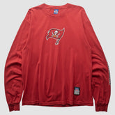 Tampa Bay Buccaneers Reebok 2000s Long Sleeve T-shirt Red Vintage | Fanatics