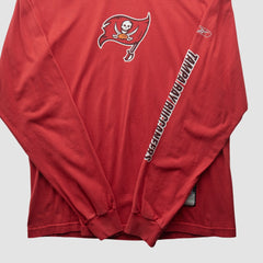 Tampa Bay Buccaneers Reebok 2000s Long Sleeve T-shirt Red Vintage | Fanatics