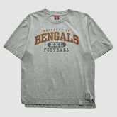 Cincinnati Bengals Reebok 2000s T-shirt Heather Gray Vintage | Fanatics