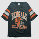 Cincinnati Bengals Logo 7 90s T-shirt Black Vintage | Fanatics