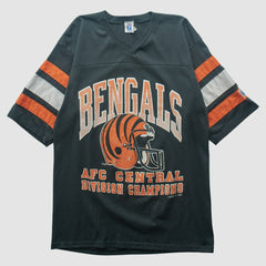 Cincinnati Bengals Logo 7 90s T-shirt Black Vintage | Fanatics