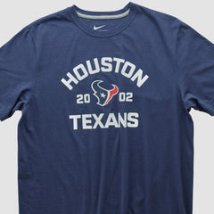 Houston Texans 2010s T-shirt Navy Vintage | Fanatics