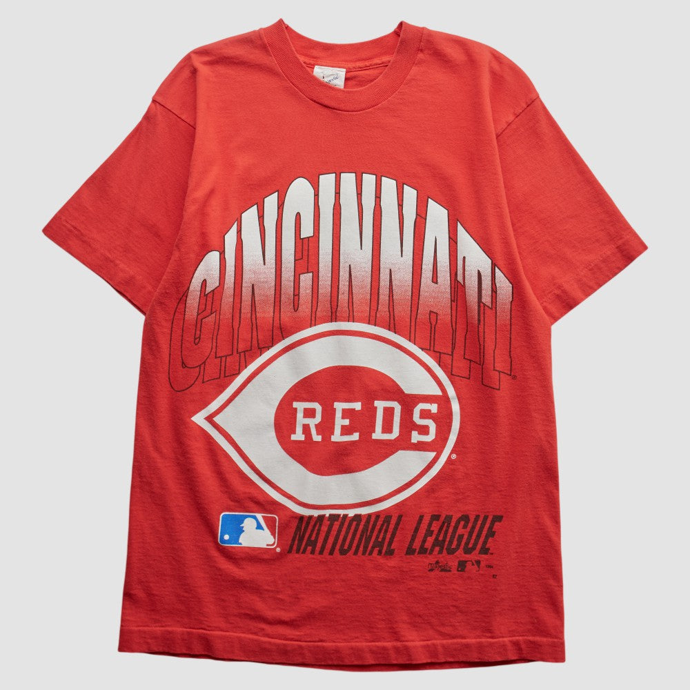 Cincinnati Reds Majestic 90s T-shirt - MLB