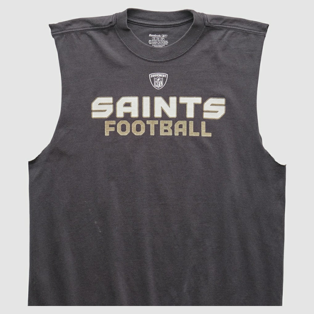 New Orleans Saints Reebok 2000s Tank Black Vintage | Fanatics