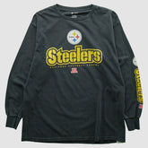 Pittsburgh Steelers NFL 2000s Long Sleeve T-shirt Black Vintage | Fanatics