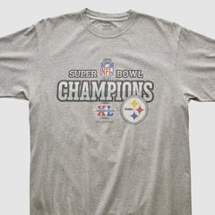 Pittsburgh Steelers Reebok 2006 T-shirt Heather Gray Vintage | Fanatics