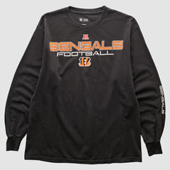 Cincinnati Bengals NFL 2000s Long Sleeve T-shirt Black Vintage | Fanatics