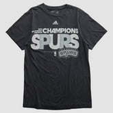 San Antonio Spurs 2012 T-shirt Black Vintage - NBA