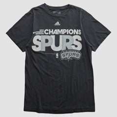 San Antonio Spurs 2012 T-shirt Black Vintage - NBA