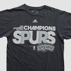 San Antonio Spurs 2012 T-shirt Black Vintage - NBA