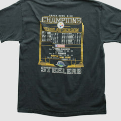 Pittsburgh Steelers NFL 2009 T-shirt Black Vintage | Fanatics
