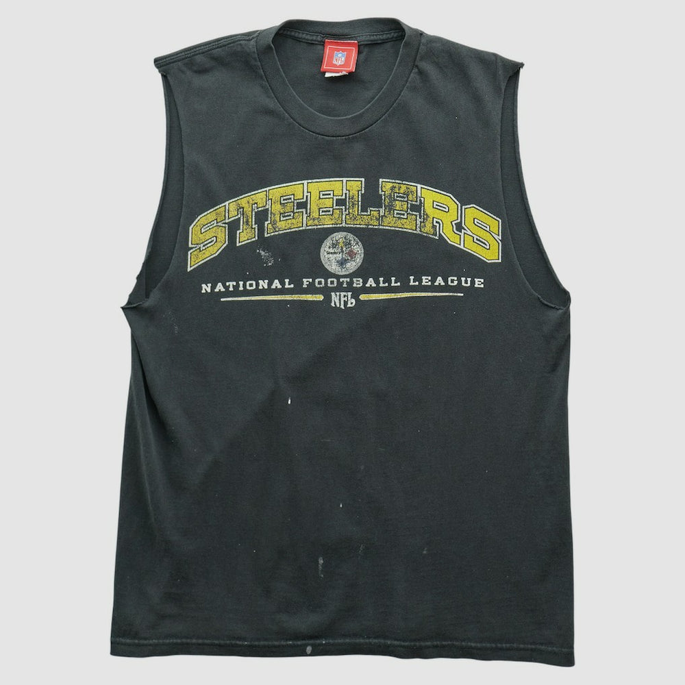 Pittsburgh Steelers NFL 2000s Tank Black Vintage | Fanatics